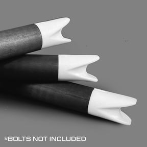 Killer Instinct Hypr-V Nocks, 12 Pack White