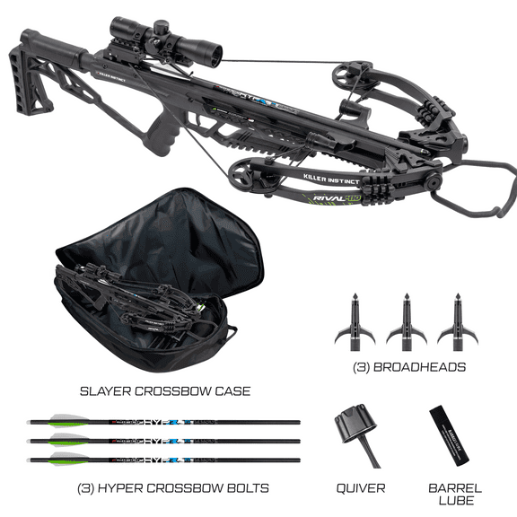 Killer Instinct Rival 410 Crossbow Package with Hunt Ready Kit