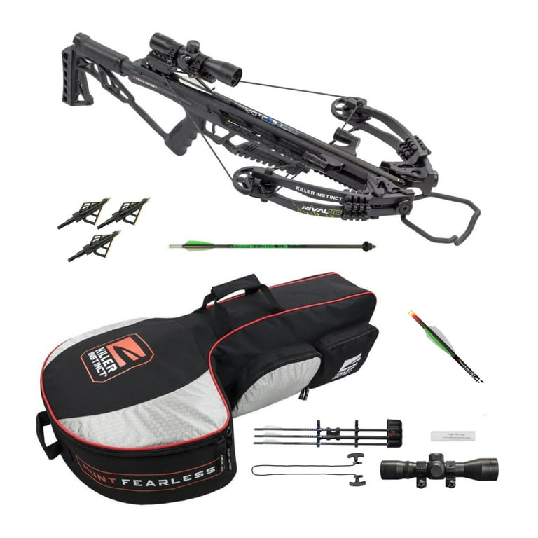 Killer Instinct Rival 410 Crossbow (Stealth Black) with