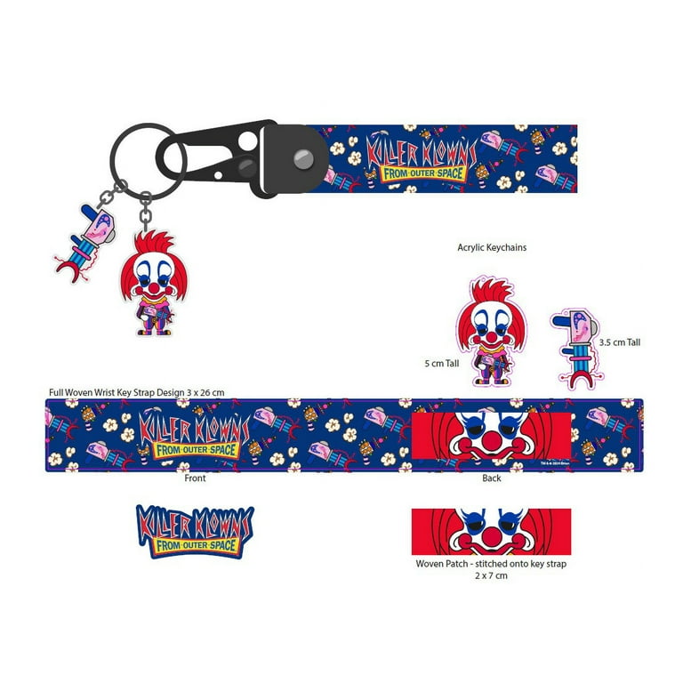 ゆきんこ様ご確認用です(^_^　　マイリトルテイラーチャーム Killer Klowns From Outer Rudy Keychain Keyring with Jet Tag