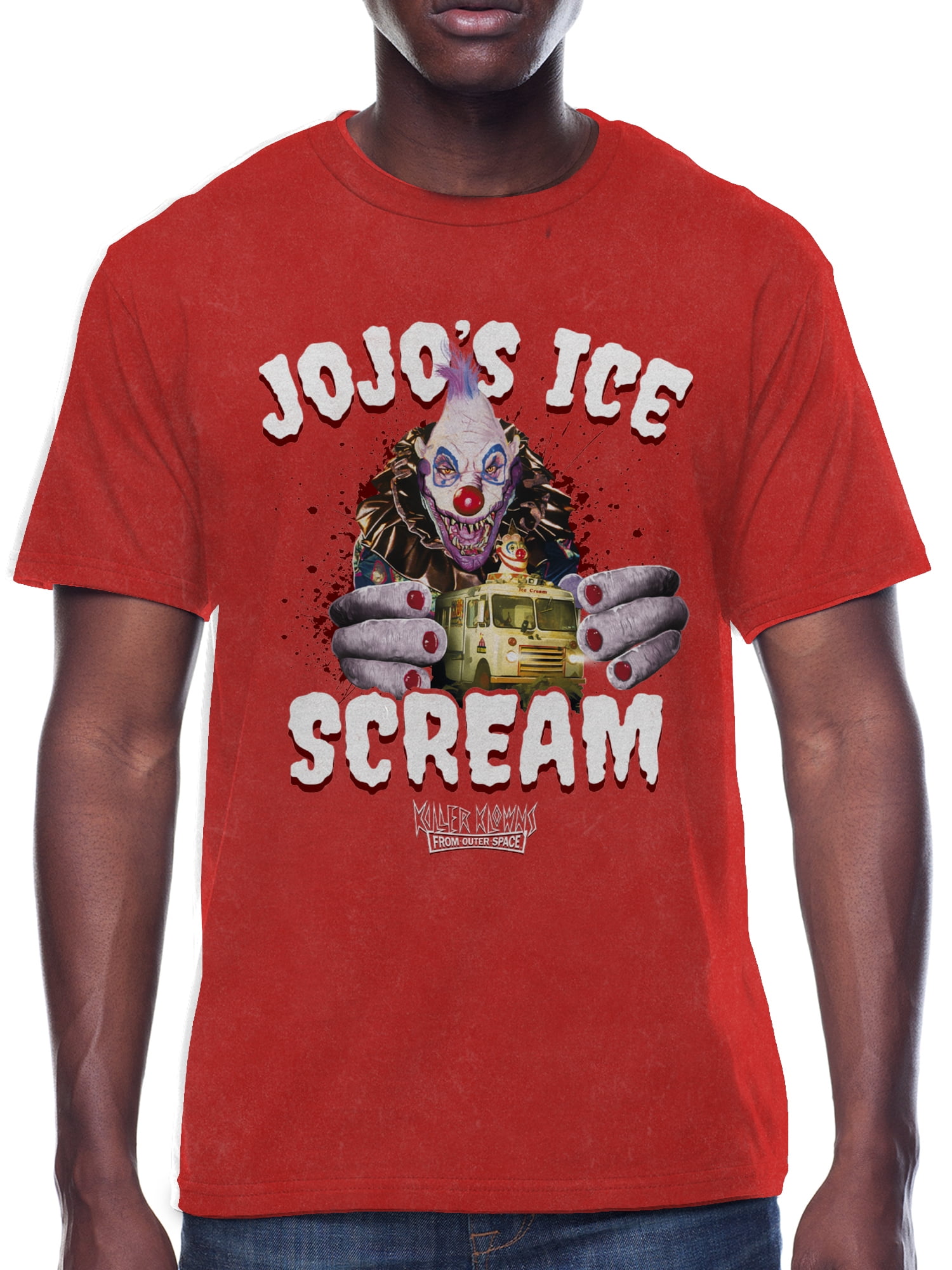 Killer Klowns From Outer Space, Men's Apparel Graphic Tee, Jojo's Ice