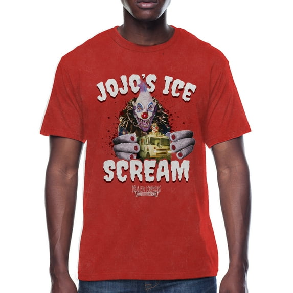 Killer Klowns From Outer Space, Men's Apparel Graphic Tee, Jojo's Ice Cream, Sizes XS-3XL