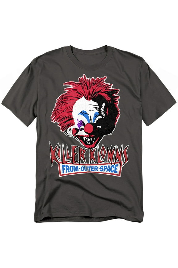Rough Clown Mens Short Sleeve Shirt Charcoal