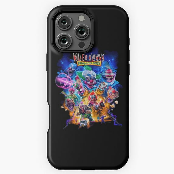 Killer Klowns Movie Retro Phone Case for iPhone 16 15 14 13 12 11 Pro Max M5912264