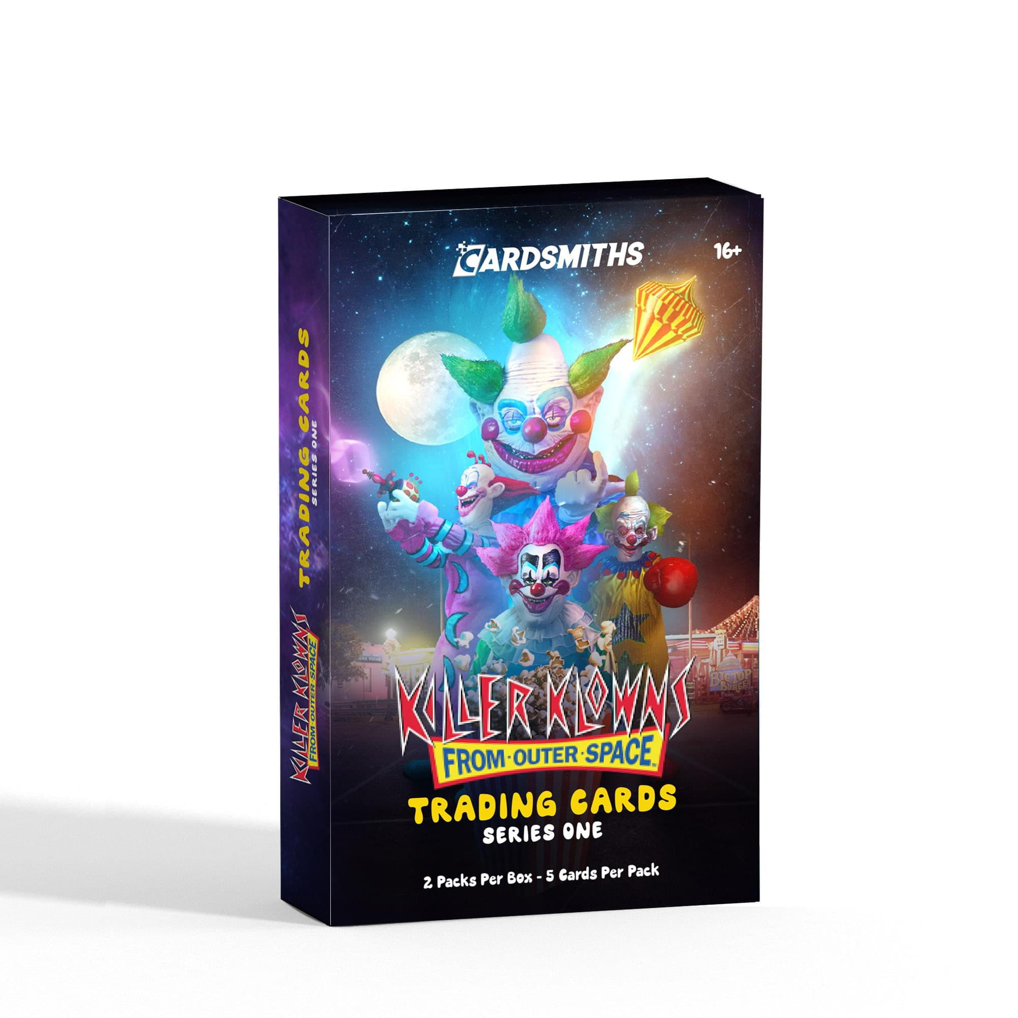 Killer Klowns Series 1 Trading Card Collector's Box | 2 Packs
