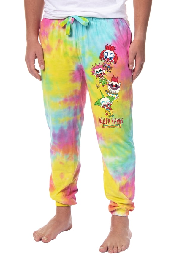 Killer Klowns from Outer Space Movie Mens' Sleep Jogger Pajama Pants
