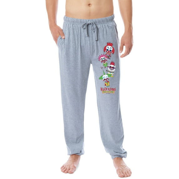 Killer Klowns from Outer Space Movie Mens' Sleep Jogger Pajama Pants