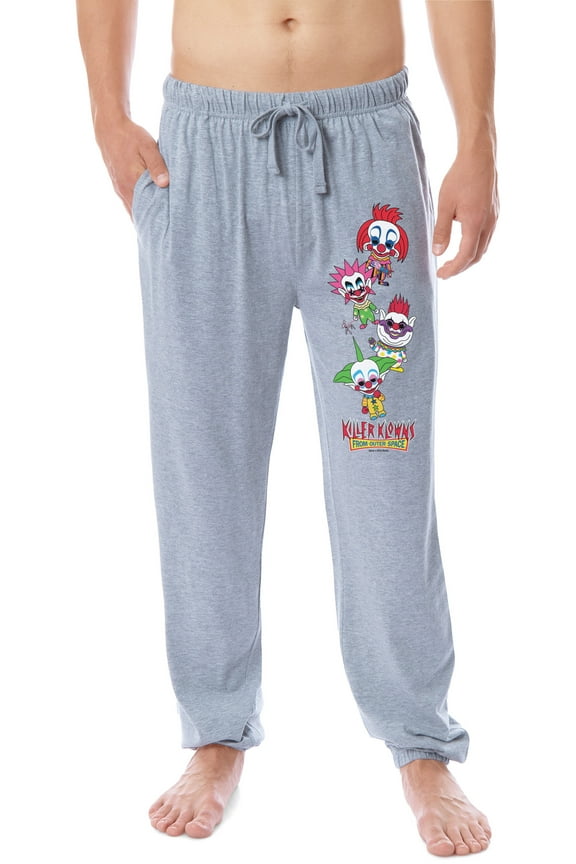 Killer Klowns from Outer Space Movie Mens' Sleep Jogger Pajama Pants