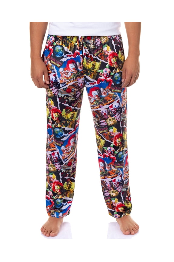 Killer Klowns from Outer Space Pajamas Men's Adult Lounge Sleep PJ Pants