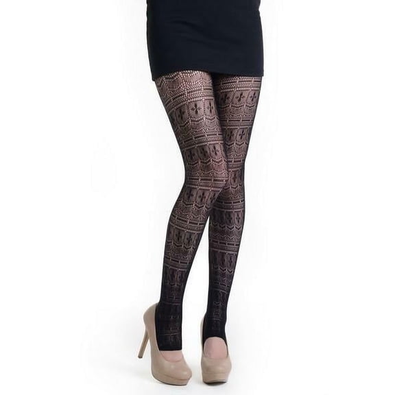 Killer Legs by Yelete Roxanne Rose Footless Stirrup Fishnet Tights 828DY776
