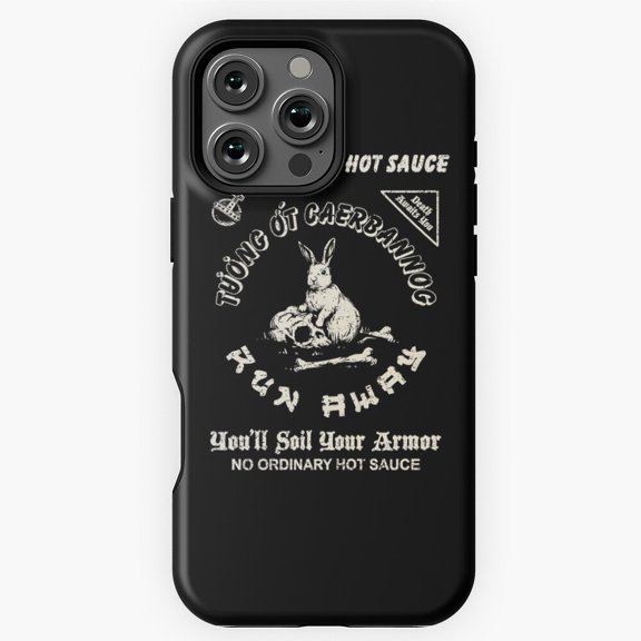 Killer Rabbit Hot Sauce Monty Python Phone Case for iPhone 16 15 14 13 12 11 Pro Max