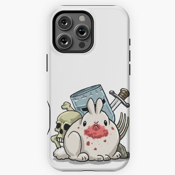 Killer Rabbit of Caerbannog Monty Python Phone Case for iPhone 16 15 14 13 12 11 Pro Max - Gift Idea Phone