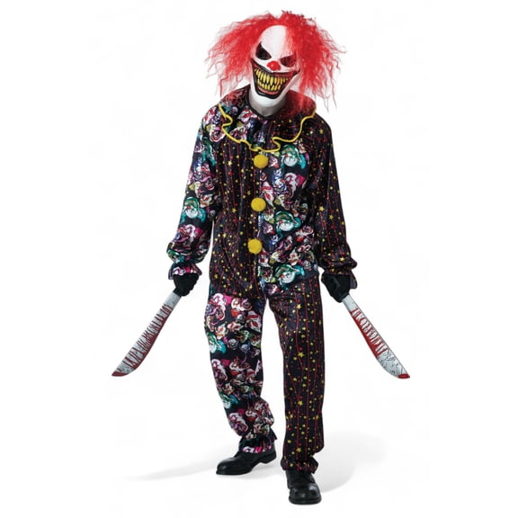 Killer Smile Clown Adult Costume