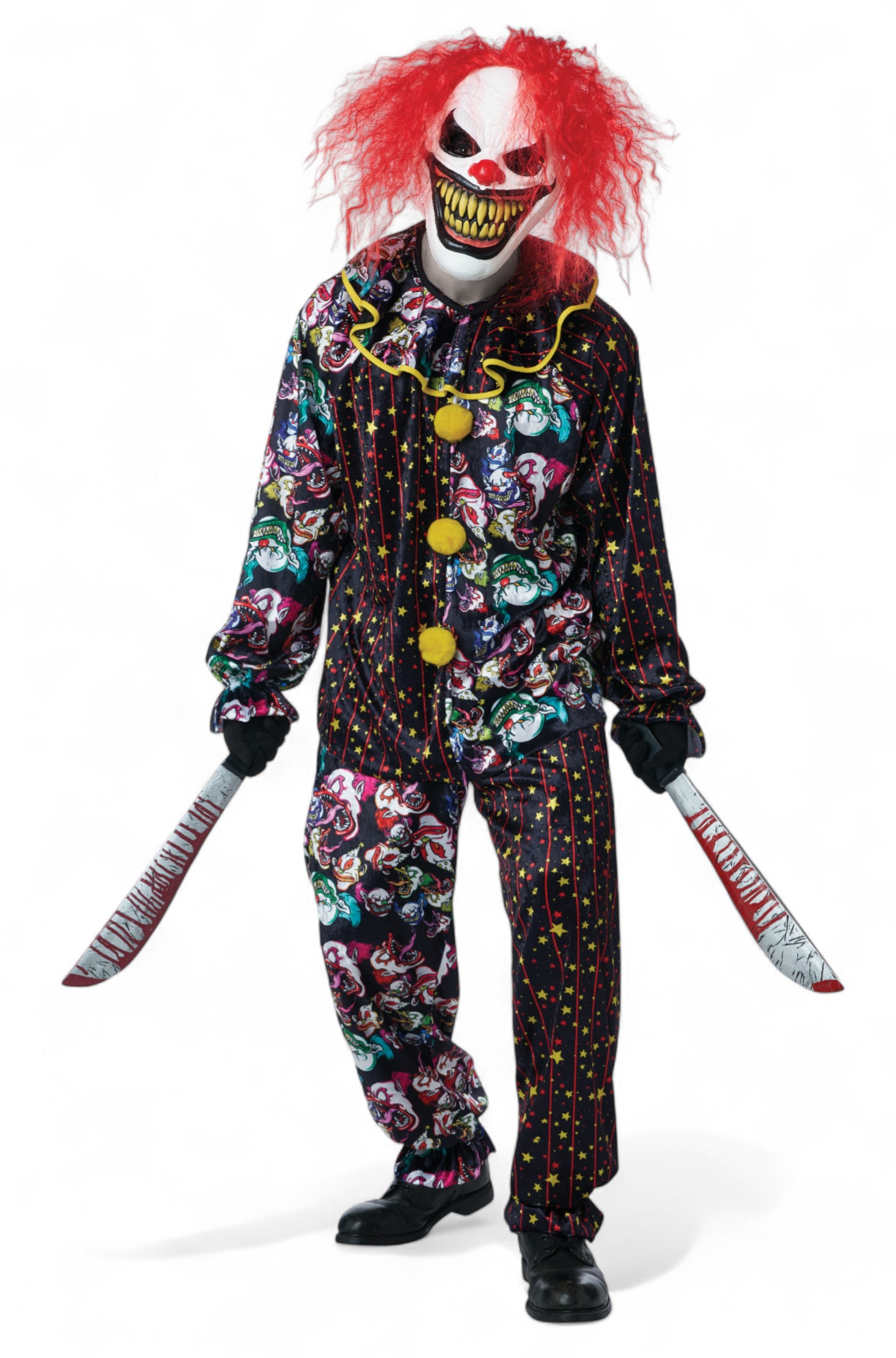 Killer Smile Clown Adult Costume Walmart