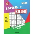 thumbnail image 1 of Killer Sudoku 1,000 + Mega sudoku killer 8x8: Logic puzzles easy levels, Book 13, (Paperback), 1 of 1