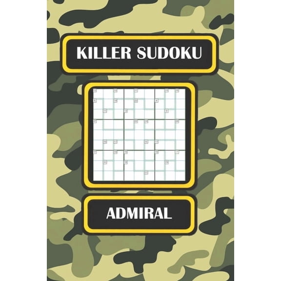 Killer Sudoku: Killer Sudoku: Admiral (Paperback)