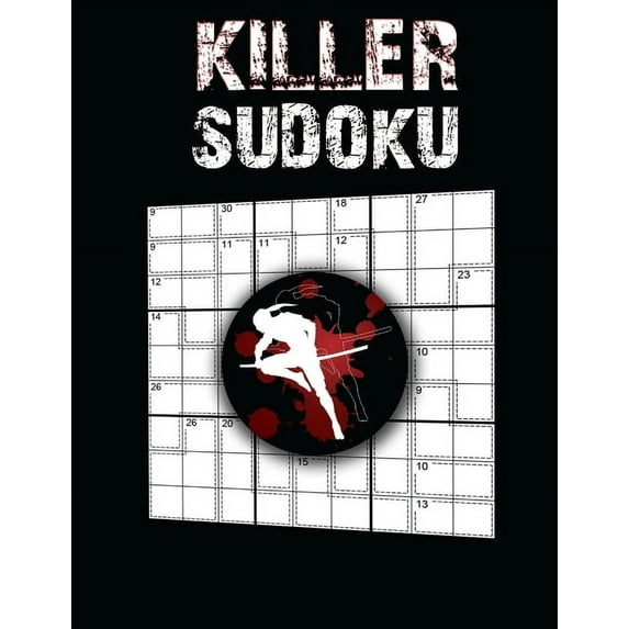 Killer Sudoku: Sudoku Book, 200 Hard Killer Sudoku Puzzles, Ultimate Killer Sudoku Puzzle Books, (Paperback)