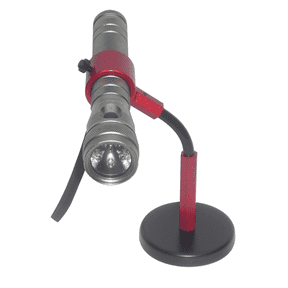 Killer Tools ART65R Red Anodized Flex Flashlight Grip