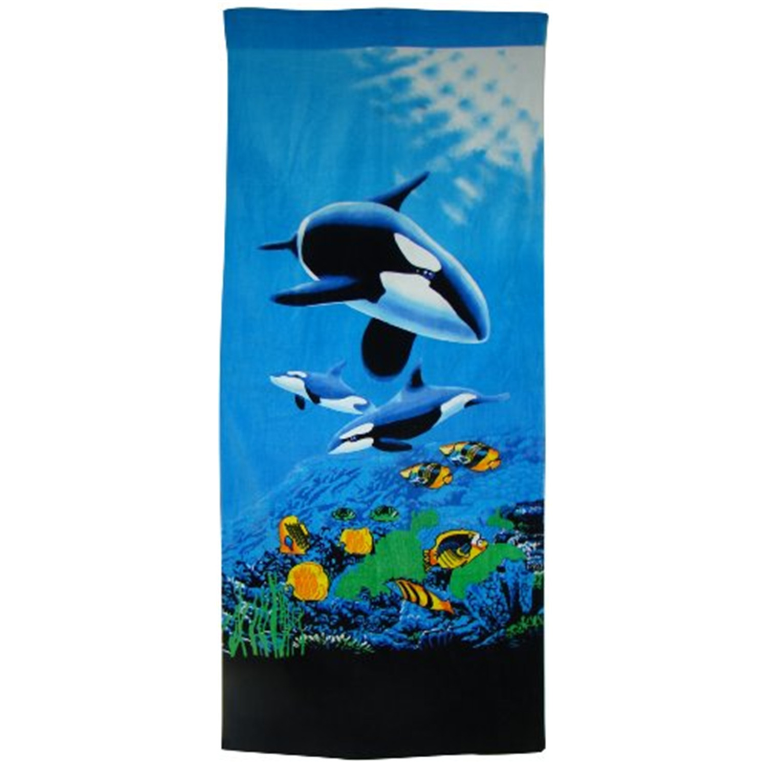 Killer Whale Beach Towel