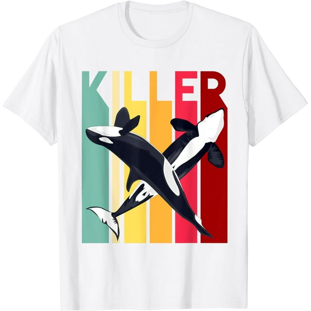 Killer Whale Gift Idea Sea Animals Orca T-Shirt - Walmart.com