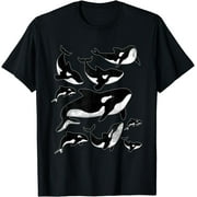 Killer Whale Ocean Animal Aquarist Gift Aquarium Orca T-Shirt