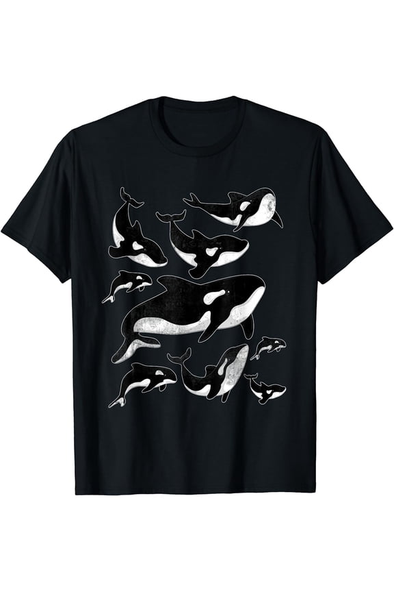 Killer Whale Ocean Animal Aquarist Gift Aquarium Orca T-Shirt