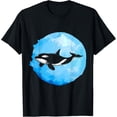 thumbnail image 1 of Killer Whale Ocean Animal Lover Orca T-Shirt, 1 of 4