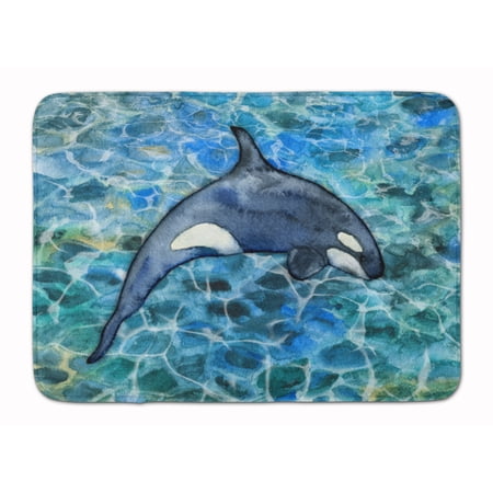 Killer Whale Orca #2 Machine Washable Memory Foam Mat
