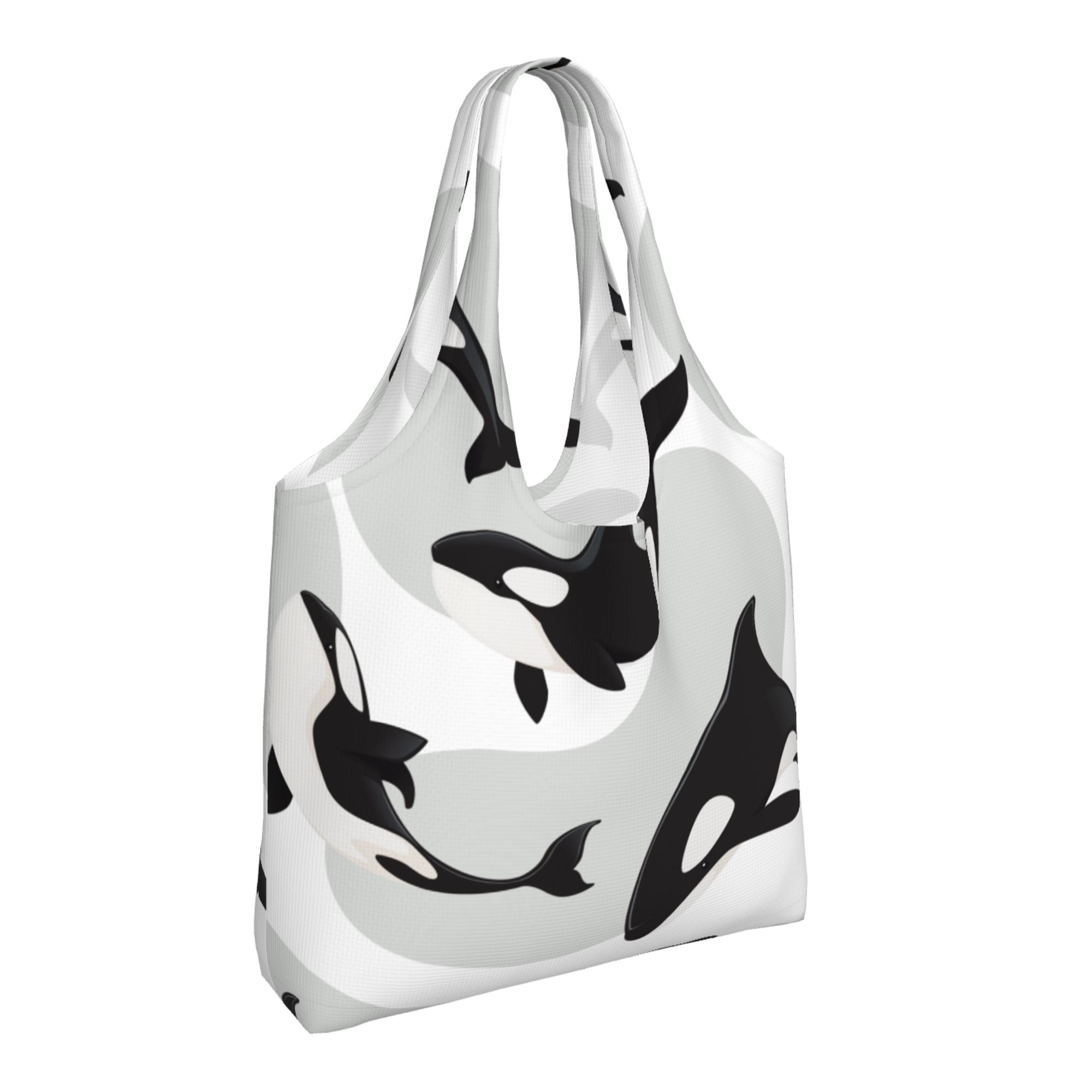 Killer Whale Orca Print Pattern Crossbody Bags