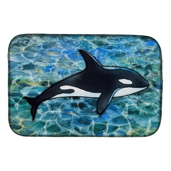 Killer Whale Orca Dish Drying Mat