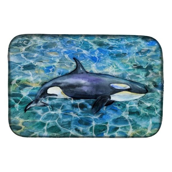 Killer Whale Orca Dish Drying Mat
