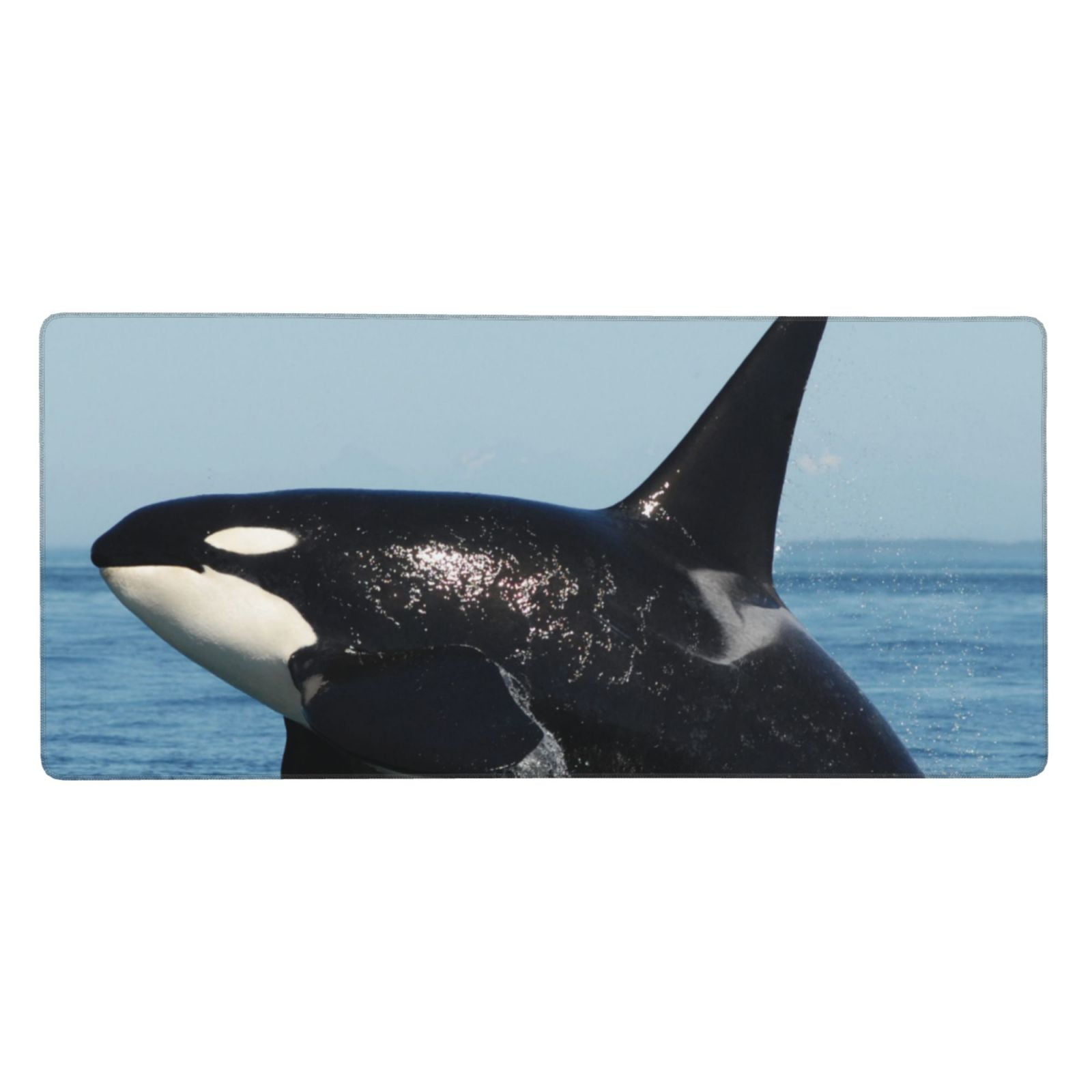 Killer Whale Printed Mousepad Large Mouse Pad Desk Pad Computer
