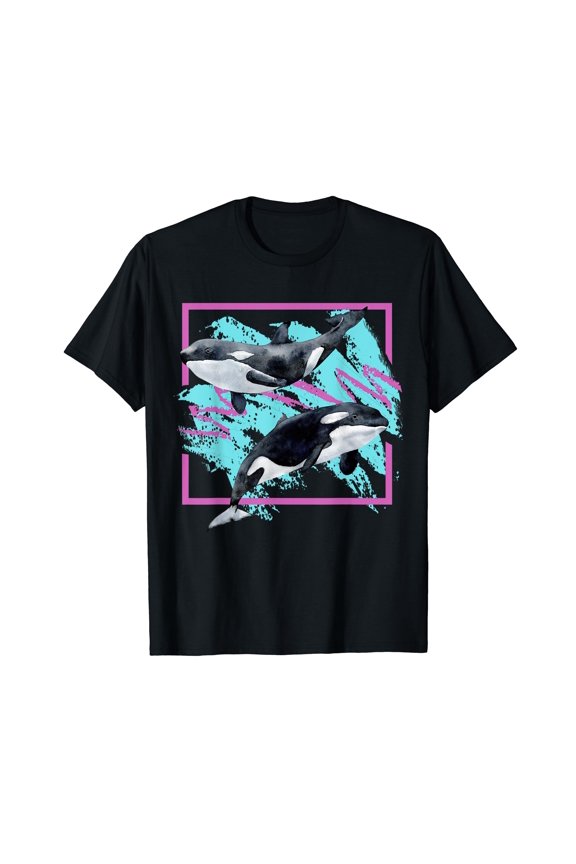 Killer Whale T-Shirt for Men Women Orca Whale Animal Men's Tee