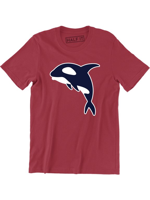 Killer Whale Wilderness Big Fish Sea World Ocean Pokect Mens T-Shirt
