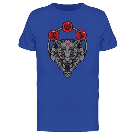 Killer Wolf For The Moon T-Shirt Men -Image by Shutterstock, Male XX-Large