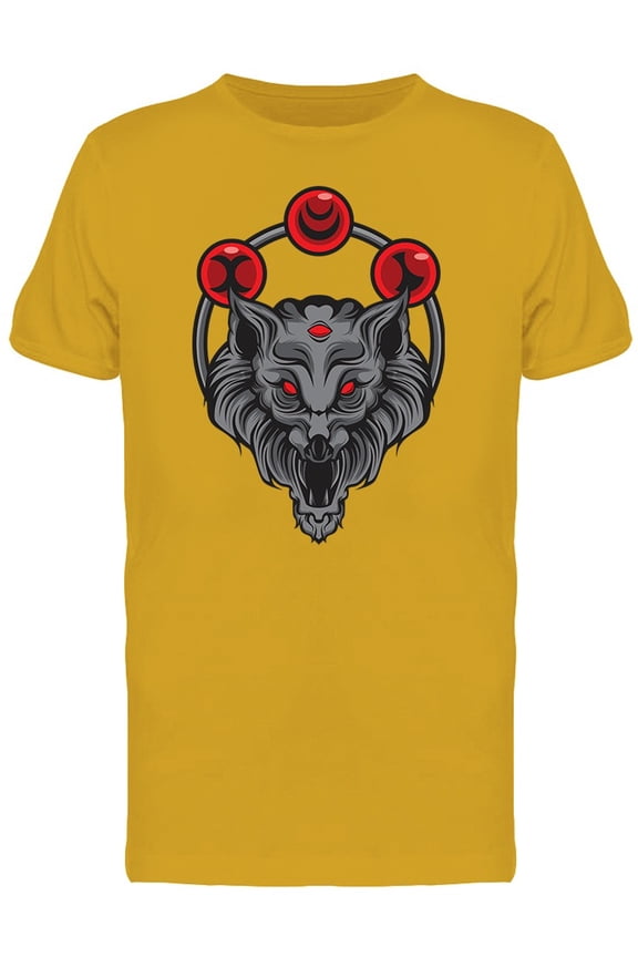 Killer Wolf For The Moon T-Shirt Men -Image by Shutterstock, Male x-Large