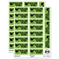 thumbnail image 1 of Killer Work Whale Teacher Student School Sticker Set - Light Green - Matte Finish - 2.00" Large, 1 of 7