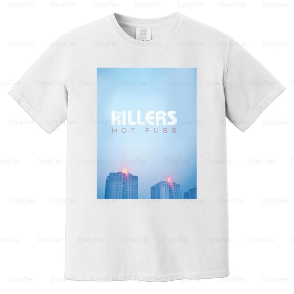 Killers, Hot Fuss, London, Concert, Indie, Rock, Band, Tour, Graphic Comfort Color T-Shirt V41271 Unisex, up to 4XL