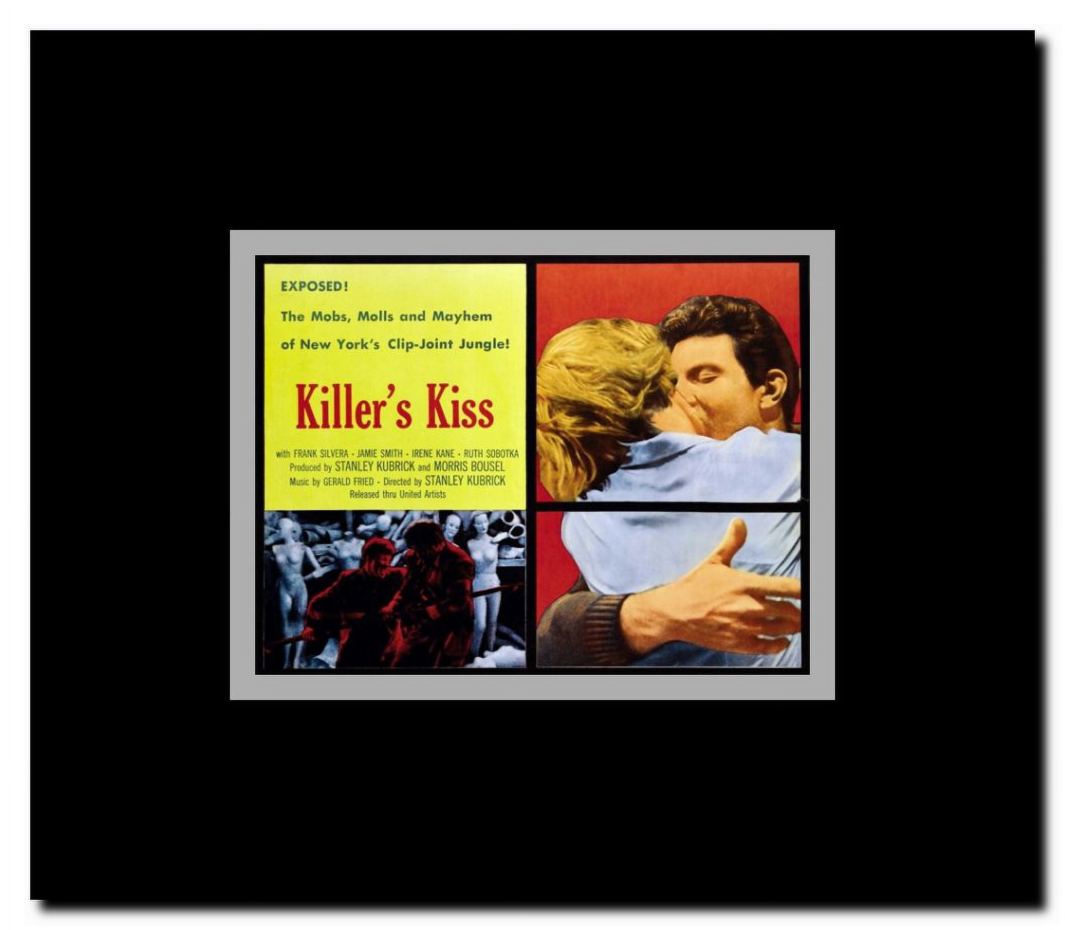 Killers Kiss Framed Movie Poster