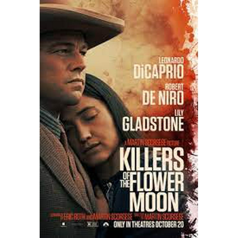 Killers of the Flower Moon 2023 English Movie dvd Walmart