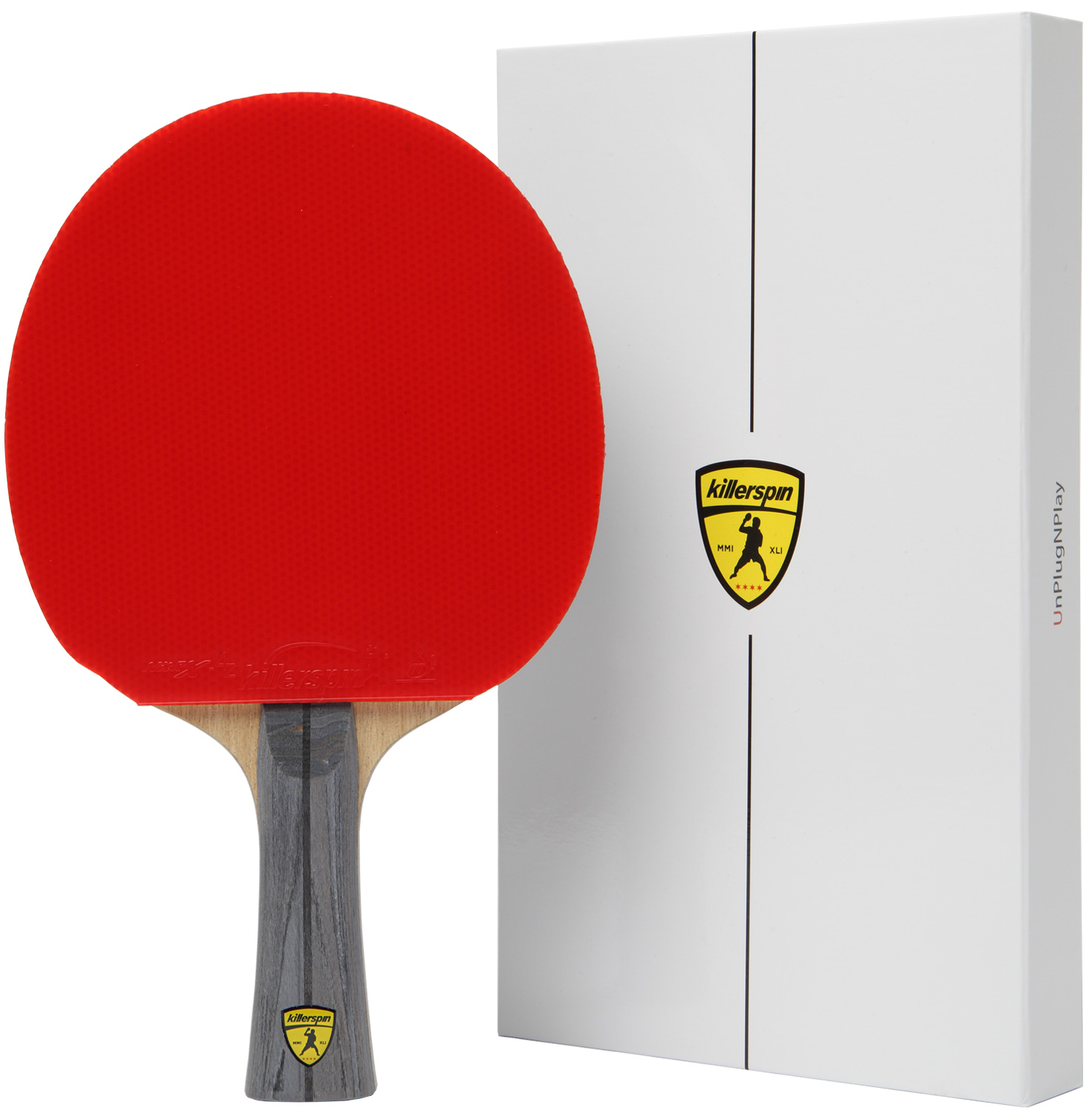 Killerspin JET600 SPIN N1 Intermediate Table Tennis Paddle, Red - image 1 of 4