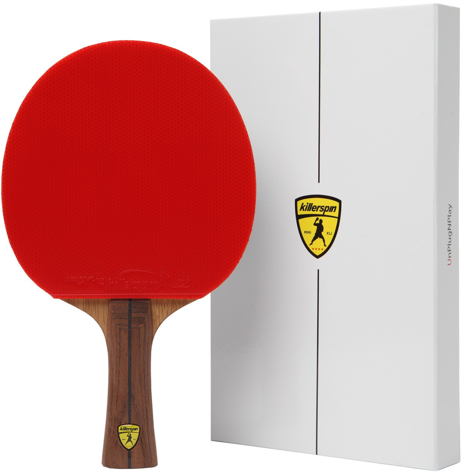 Killerspin JET800 SPEED N1 Advanced Level Table Tennis Paddle, Red - image 1 of 9