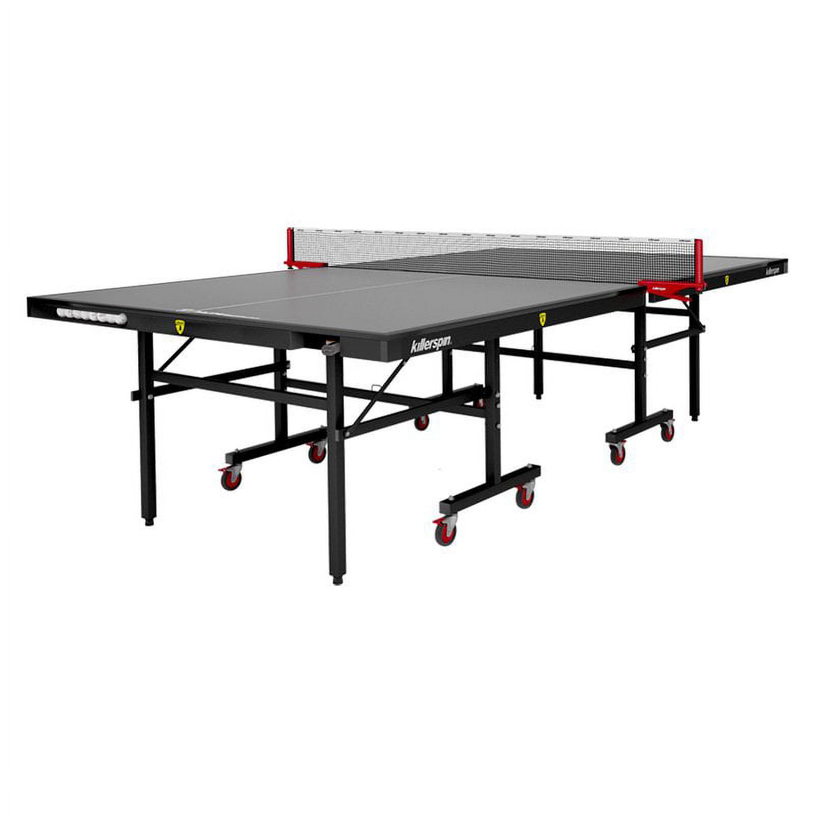 Killerspin MyT4 BlackPocket, ITTF Offcial Size, Folding Indoor Tennis Table, 9' x 5' x 2.5" - image 1 of 9