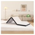 Killeryuki 3 inch TriFold Memory Foam Mattress Trifold Mattress Topper