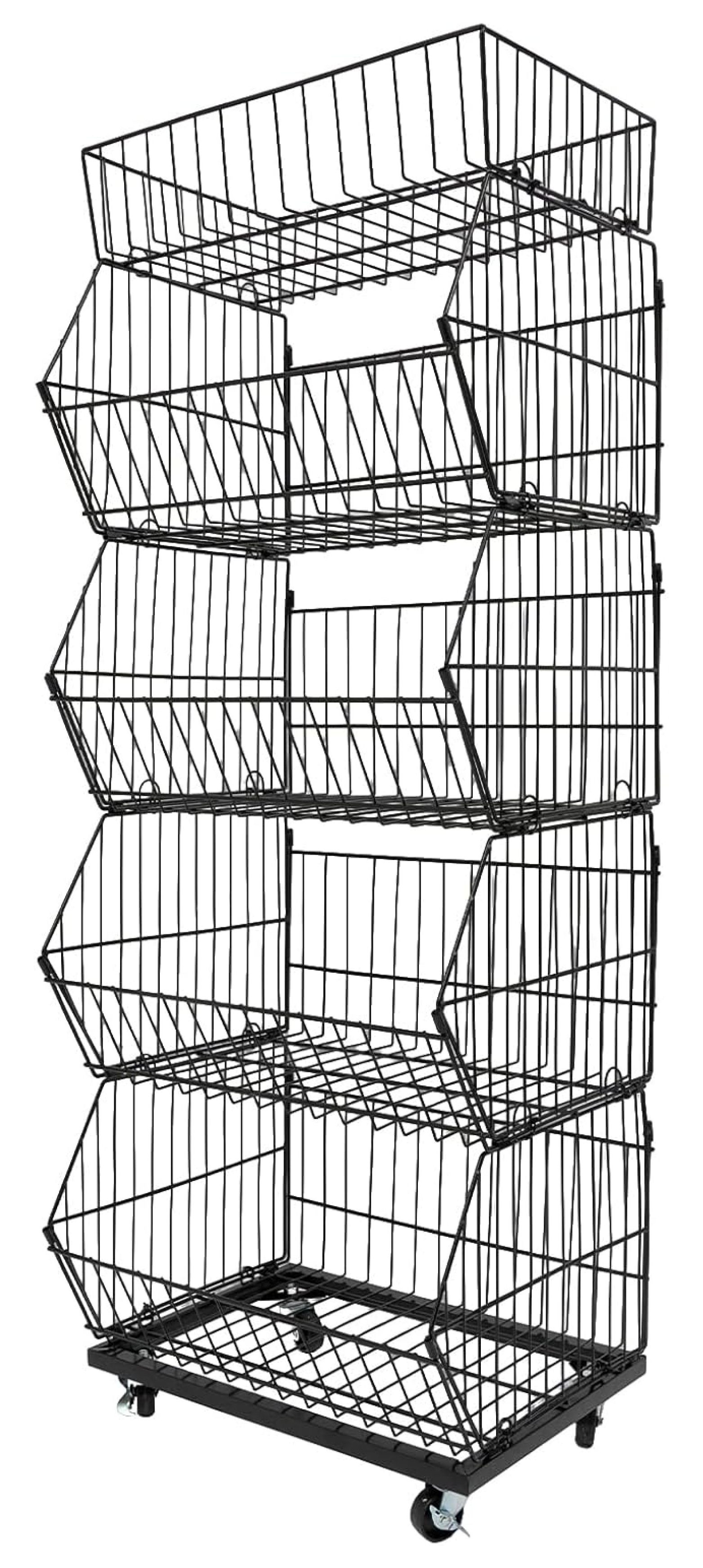 Killeryuki 5Shelf Shelving Unit, Wire Shelving with Wheels Market