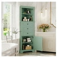 Killeryuki 68.90" Tall Triangle Bathroom with 3 Drawers and