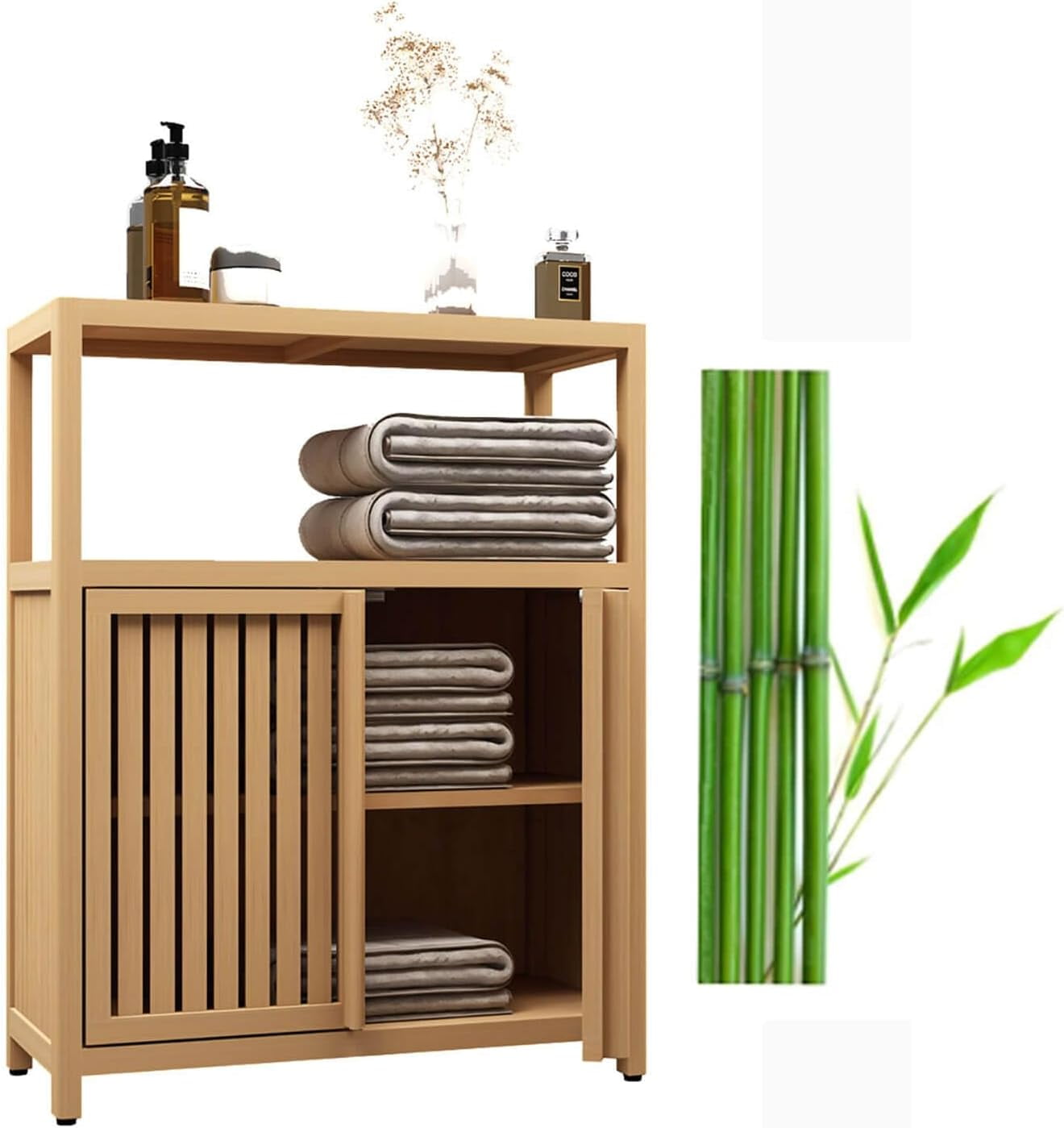 Killeryuki Bathroom Over Toilet Storage Cabinet, Bathroom Shelf Over ...