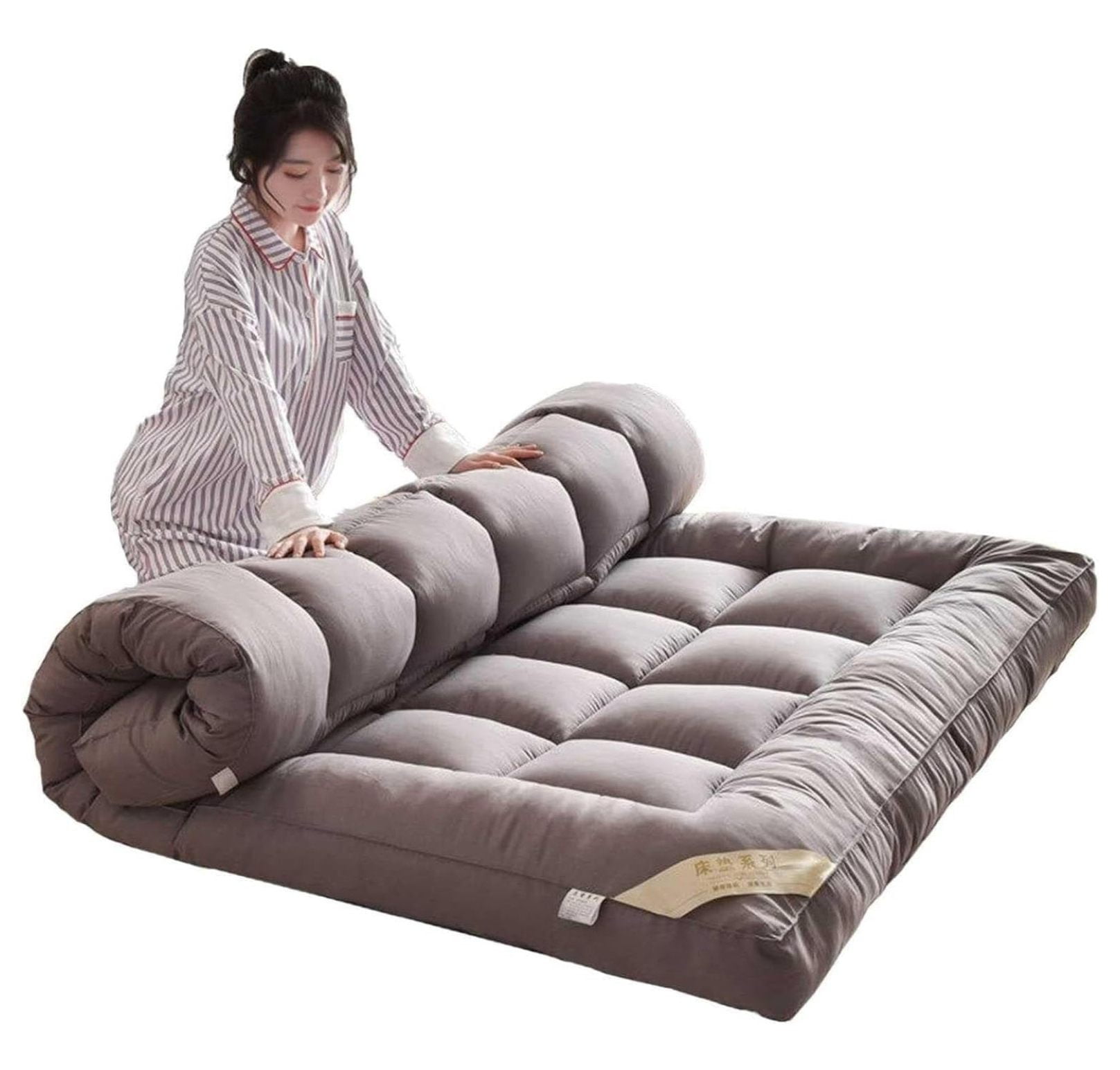 Killeryuki Japanese Floor Mattress Portable Foldable Mattress Single