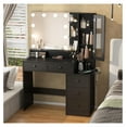 Killeryuki Vanity Desk with Mirror and Lights,Makeup Vanity Table with