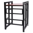 Killeryuki Washer Dryer Stacking Rack Stand with Adjustable Shelves